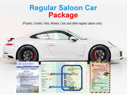 Picture of Corolla, Yaris and all other Regular Saloon Car (Vehicle License + Road Worthiness + Insurance + Proof Of Ownership)