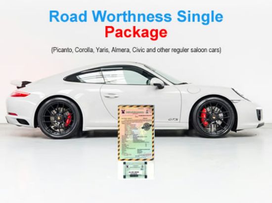 Picture of Car Road Worthiness & Proof of Ownership Certificate