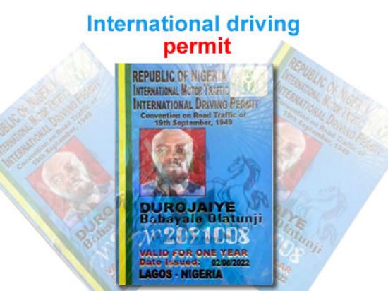 Picture of International driving permit